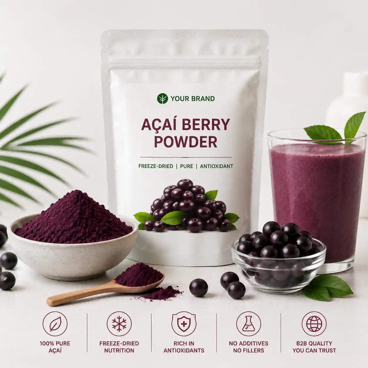 How to take açai powder？